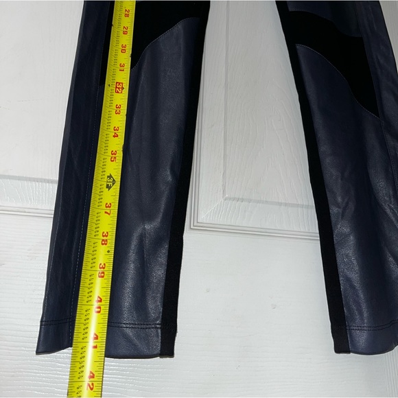 BCBG faux leather color block leggings - Picture 10 of 10